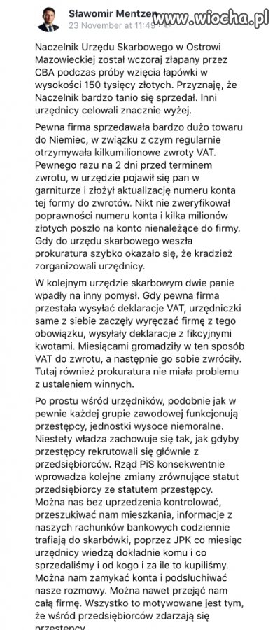 A tu złodziej krzyczy