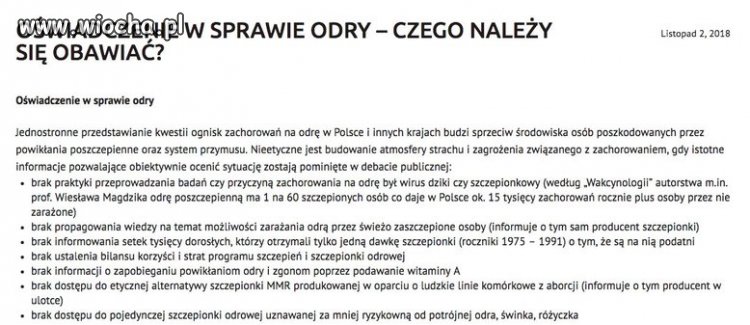 Brednie idiotów od antyszczepień