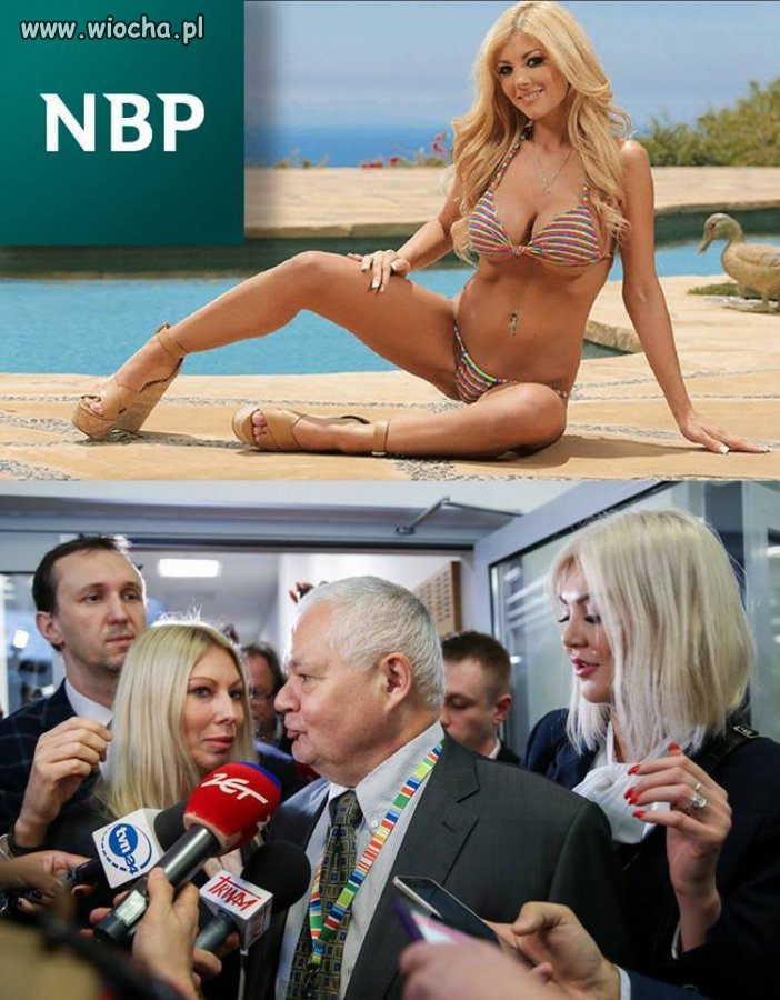 Powabna pani dyrektor NBP
