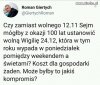 A 0.5 na święta