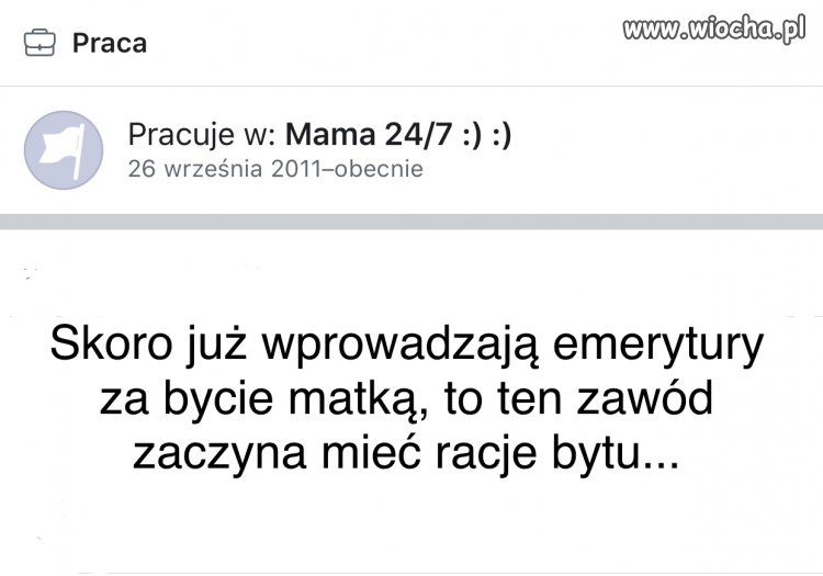 Ciekawe kiedy emerytury dostanie 