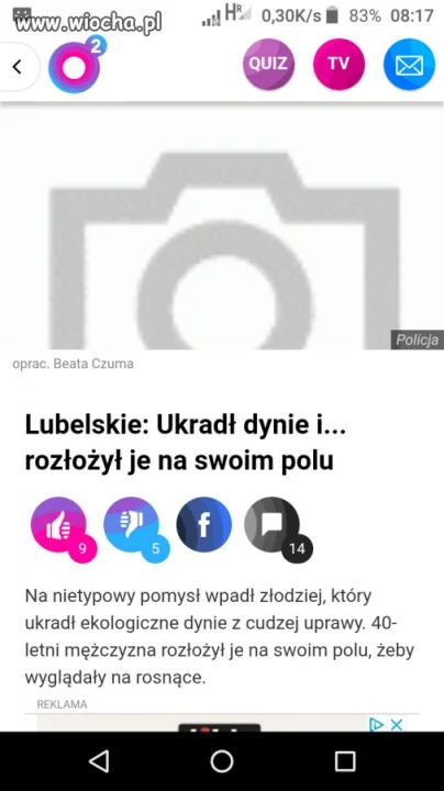 Opis nosi dynie
