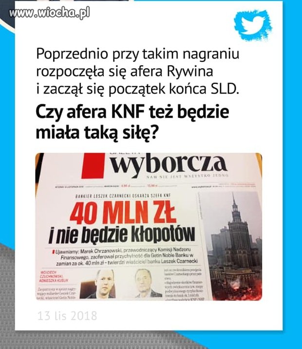 Coś się kroi...