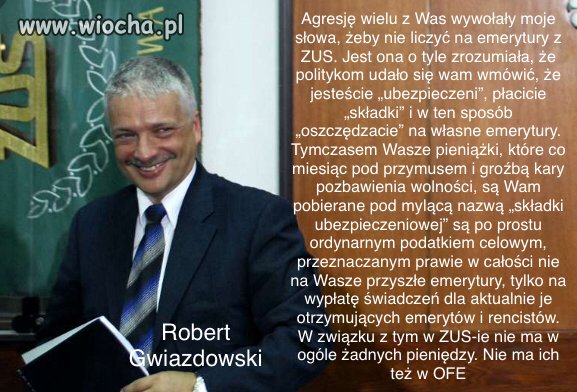 Kiedy ówczesny prezes Rady Nadzorczej ZUS