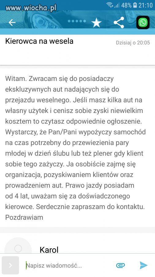 Doświadczony kierowca... 
