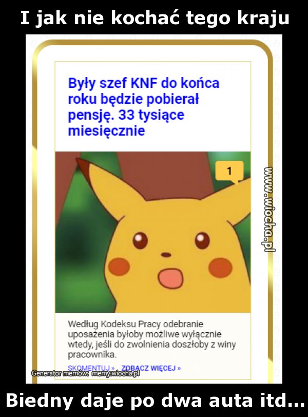 I jak nie kochać tego kraju