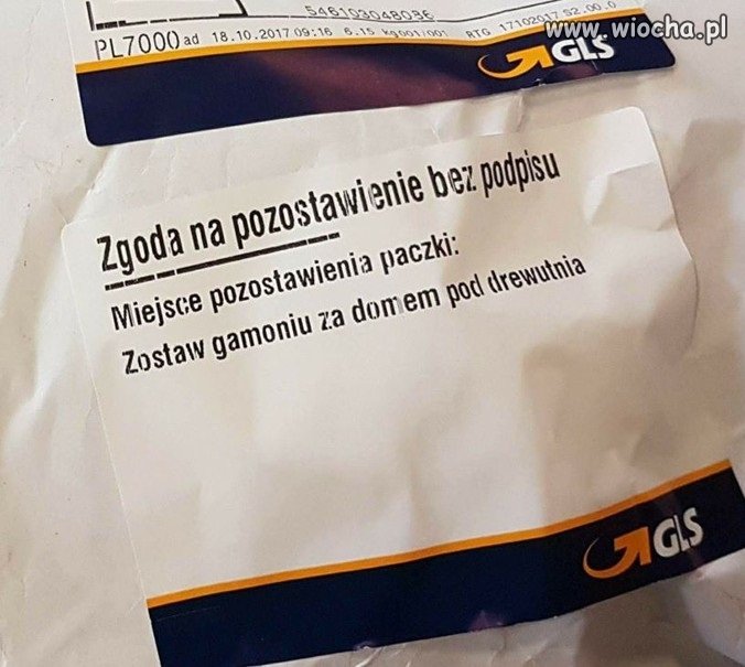 Kurier gamoniu