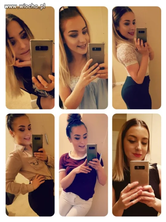 Ach te selfiaczki w lustrze. 