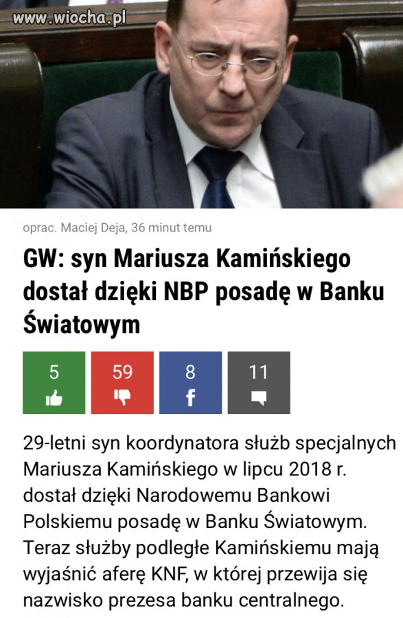 I pewnie nic nie wiedział