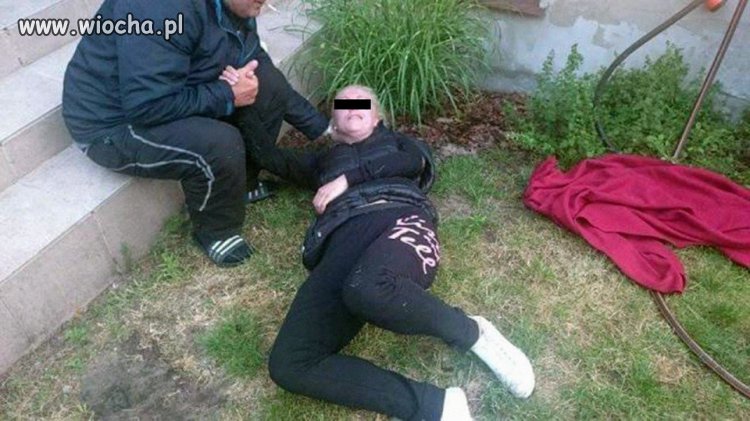 Po ciężkiej i wyczerpującej pracy w Straży Miejsk.