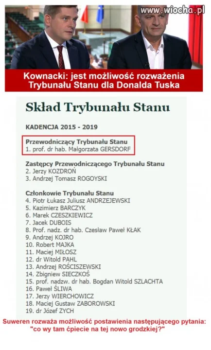 Najpierw złam konstytucję