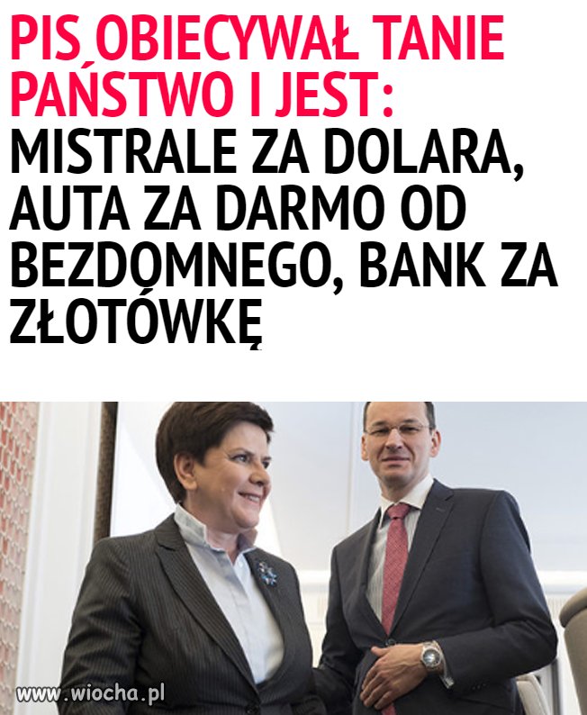 Jak obiecywali