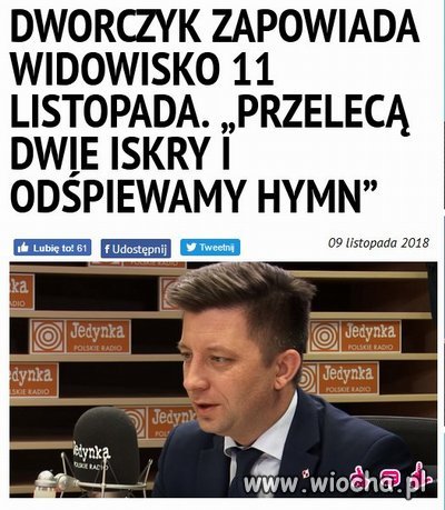Będzie grubo. I 200 baniek poszło ...