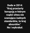 No i wykrakał