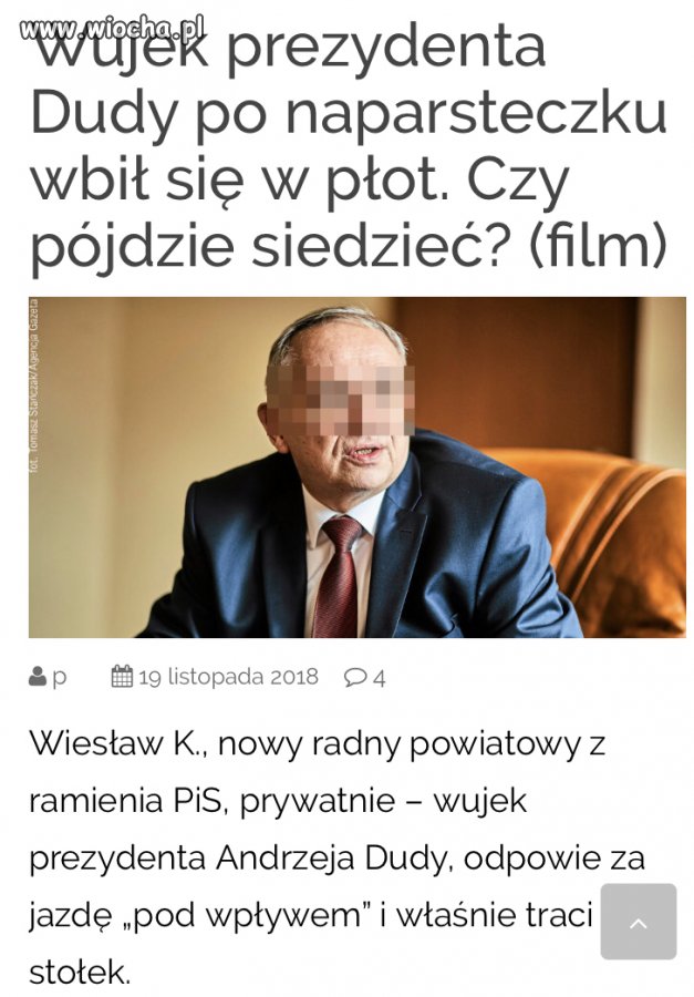 Żona Zbyszka dzwoniła