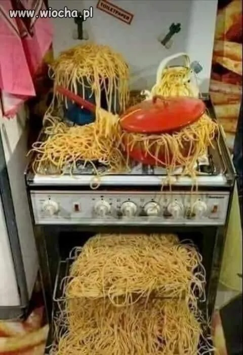 Makaron na zaś 