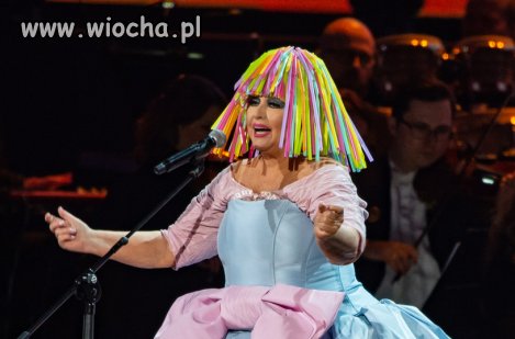 Pani Rodowicz pomyliła chyba koncerty.