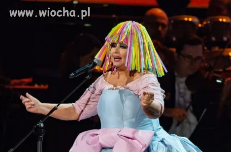 Pani Rodowicz pomyliła chyba koncerty.