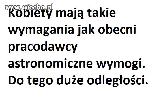 No to będą same.