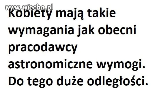 No to będą same.