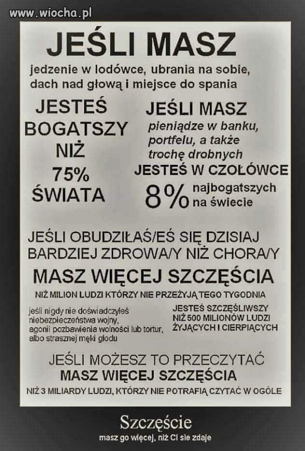 Ale i tak każdy będzie narzekał