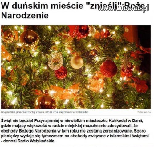 Świąt nie będzie!