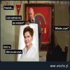 A może sama zainteresowana wreszcie odpowie?