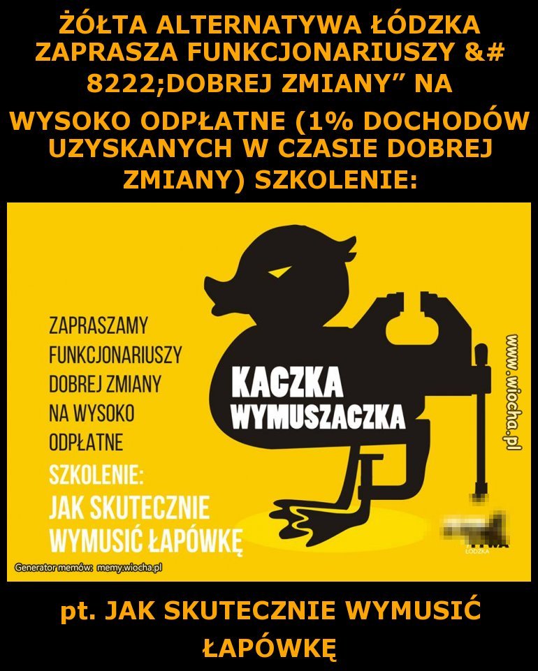 ŻÓŁTA ALTERNATYWA ŁÓDZKA 