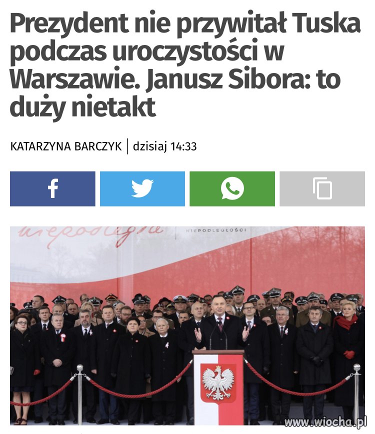 Nie chciał narazić się Jarkowi
