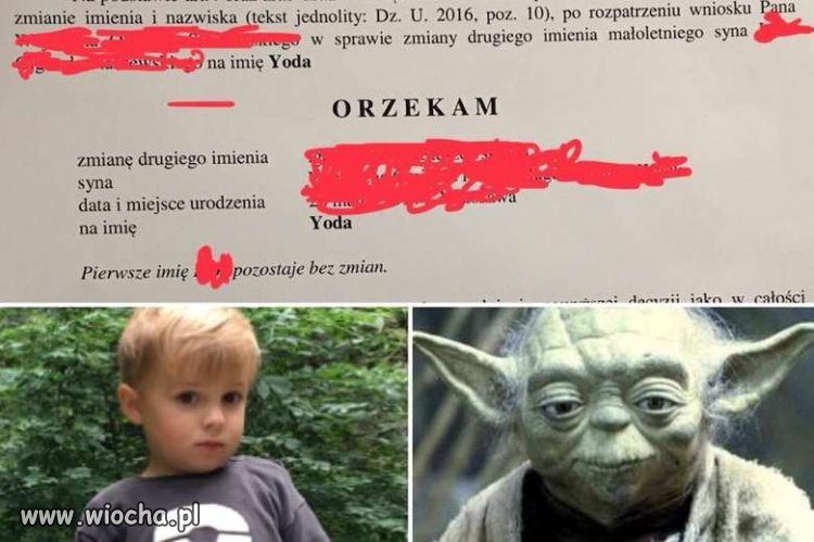 Imię: Yoda
