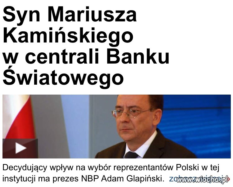 Dobra zmiana...