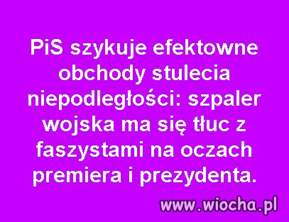 Będzie