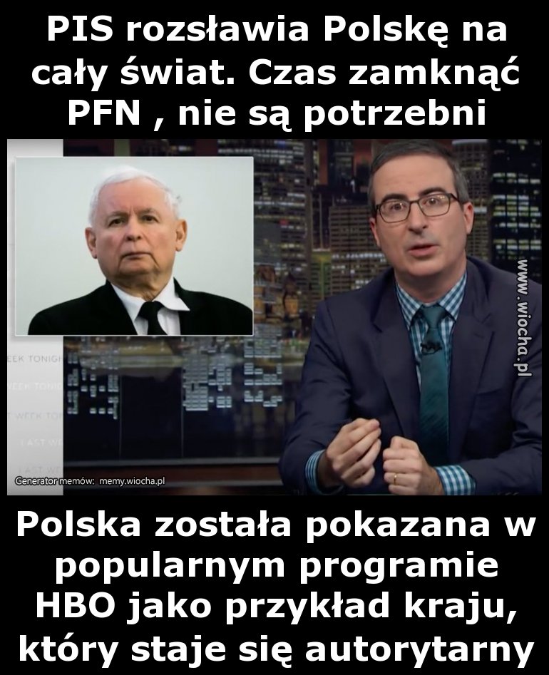 Tymczasem u "Last Week Tonight with John Oliver"...