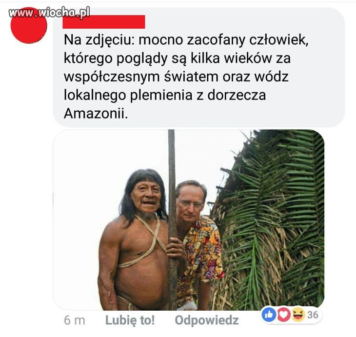 Wódz lokalnego plemienia