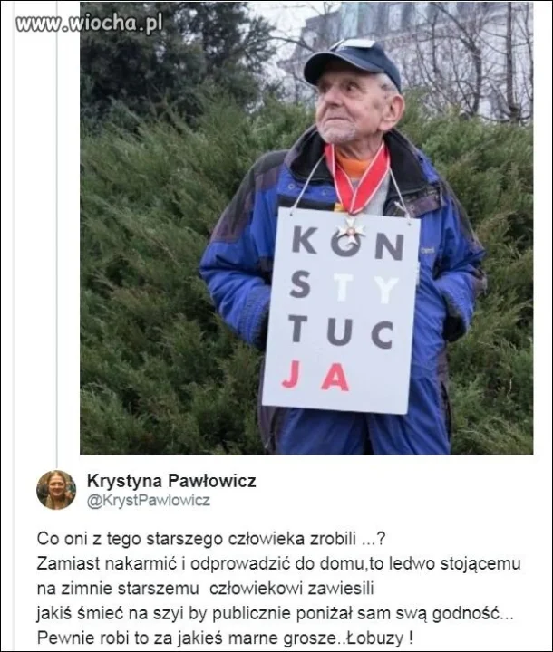 Poniżyła znanego opozycjonistę