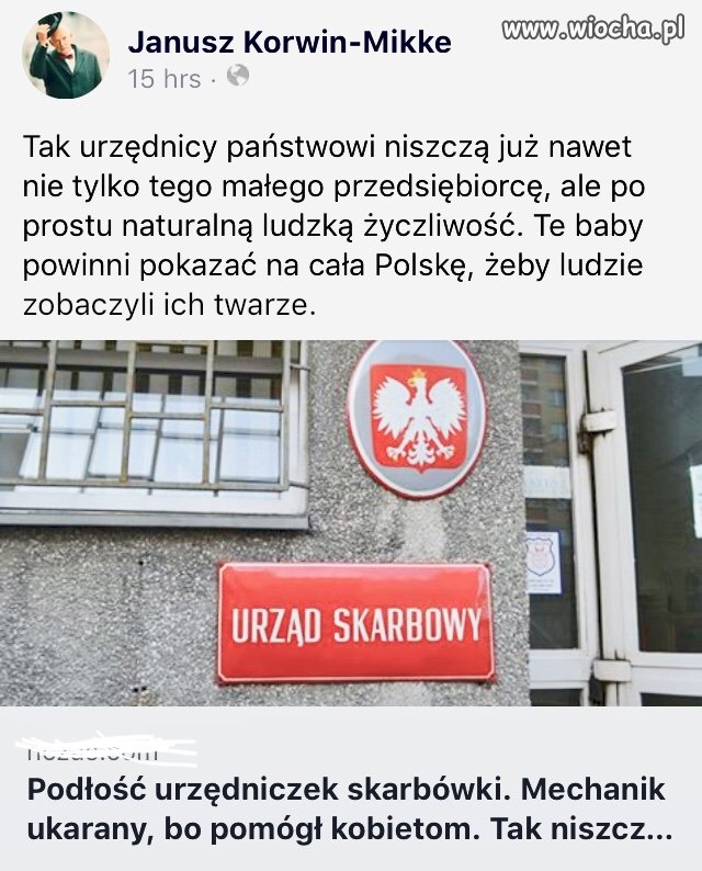 No właśnie, każdego urzędnika skarbowego