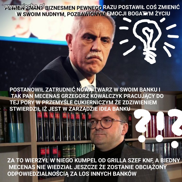 Biedny człowiek,  nic nie wie, a się go czepiają