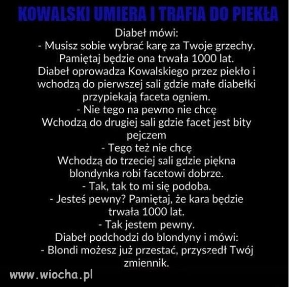 Kowalski po śmierci.