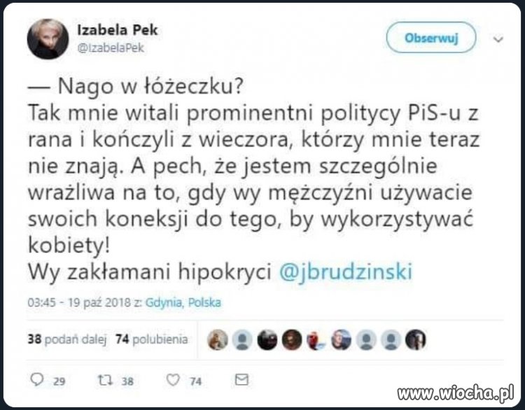 Ileż cudownych szczegółów o prominentach.