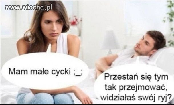 Kiedy ona ma kompleksy
