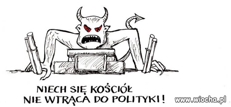 Niech PiS nie podpiera się kościołem,