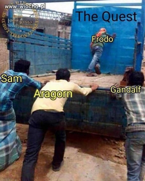 Frodo to on dopiero pcha