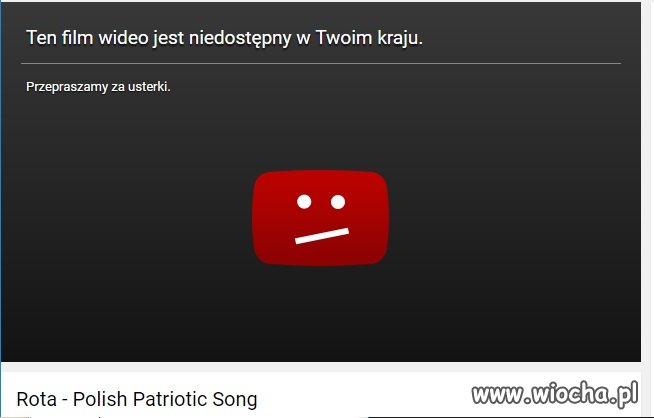 To uczucie, gdy jedna z piosenek narodowych
