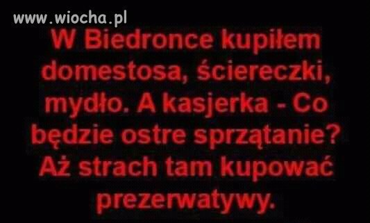  w Biedronce...