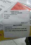 Doręczyciel złapany na gorącym 