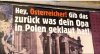 Plakaty rozwieszane w Warszawie