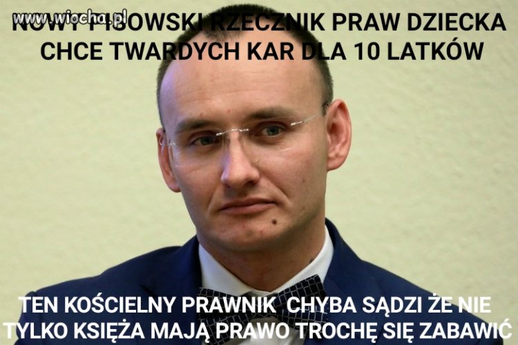 Mikołaj Pawlak nowy rzecznik praw dziecka pislandu