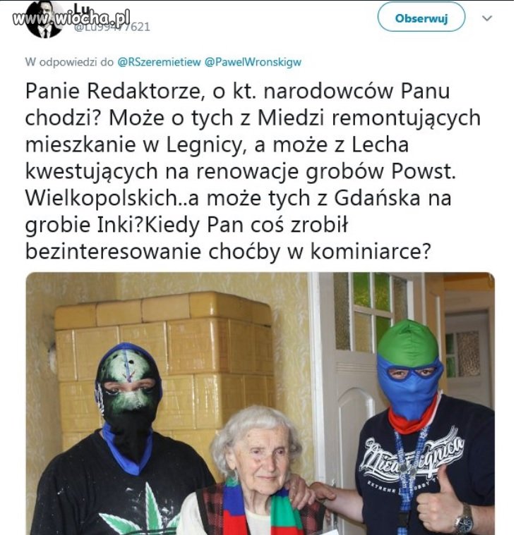 Sezon na ocieplanie "ludzkiej twarzy" bandytów