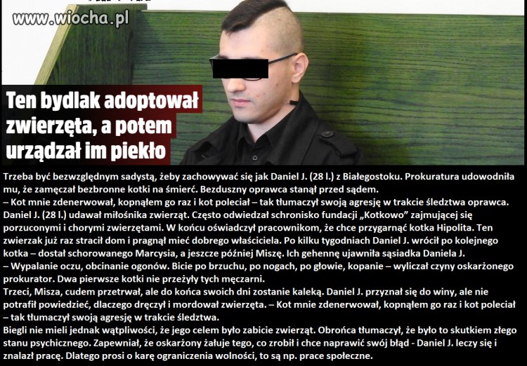 Życzę mu wszystkiego co najgorsze