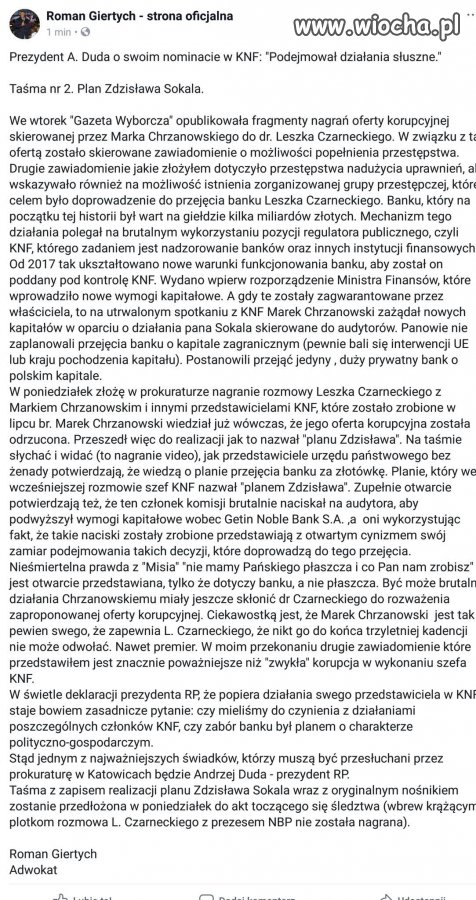 Afera KNF się rozkręca  ?